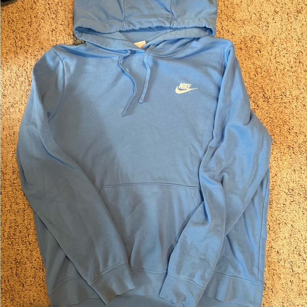 Nike Men's Blue Hoodie
